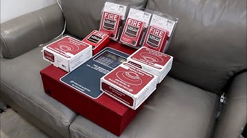 Installing my new addressable fire alarm system - part 1