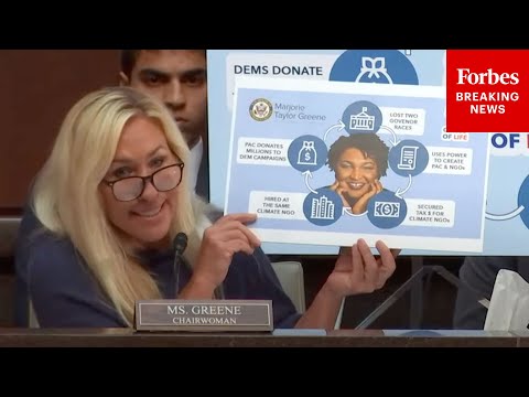 BREAKING NEWS: Marjorie Taylor Greene Takes Aim At Stacey Abrams At Hearing Targeting NGOs Episode cover
