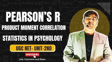 Pearson’s Correlation Coefficient Explained | Karl Pearson’s r, Formula, Assumptions NET Psychology