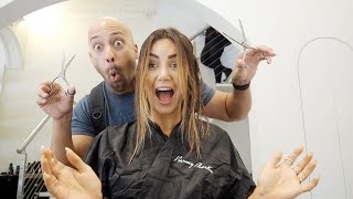 I CUT ALL MY HAIR OFF!! - VLOG 034