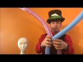 Balloon Twisting Lesson &amp; Tutorial #68 Two Balloon Spiral Hat