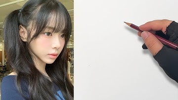 How to Draw Female Faces Step by Step with the Loomis Method | Portrait Drawing Tutorial