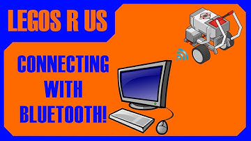 How To Connect The Ev3 To Your Computer With Bluetooth! | Tutorial