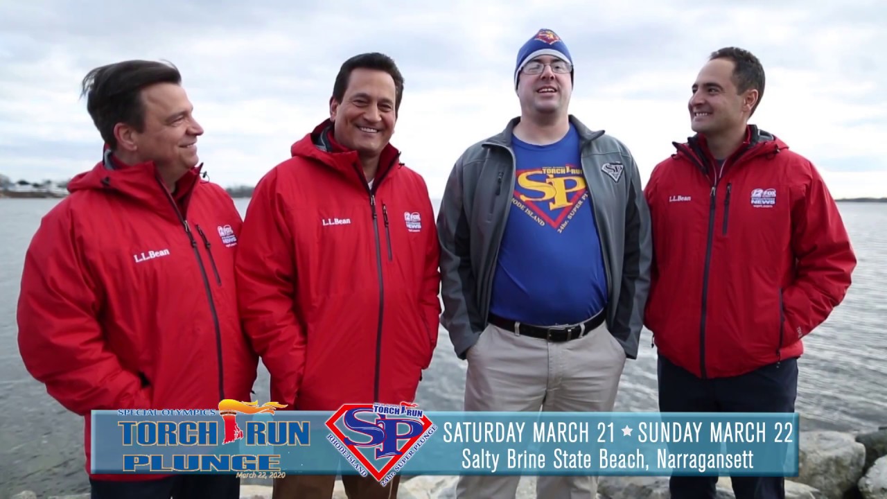 Special Olympics Super Plunge/Torch Run Plunge 2020 - YouTube