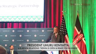 We're open and ready for business: U.S.-Kenya reiterate bilateral economic, trade and strategic ties