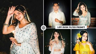🔥 AI Se FREE & Unlimited Photo Kaise Banaye? 📸🤖lofi dusk filter prompt screenshot 4