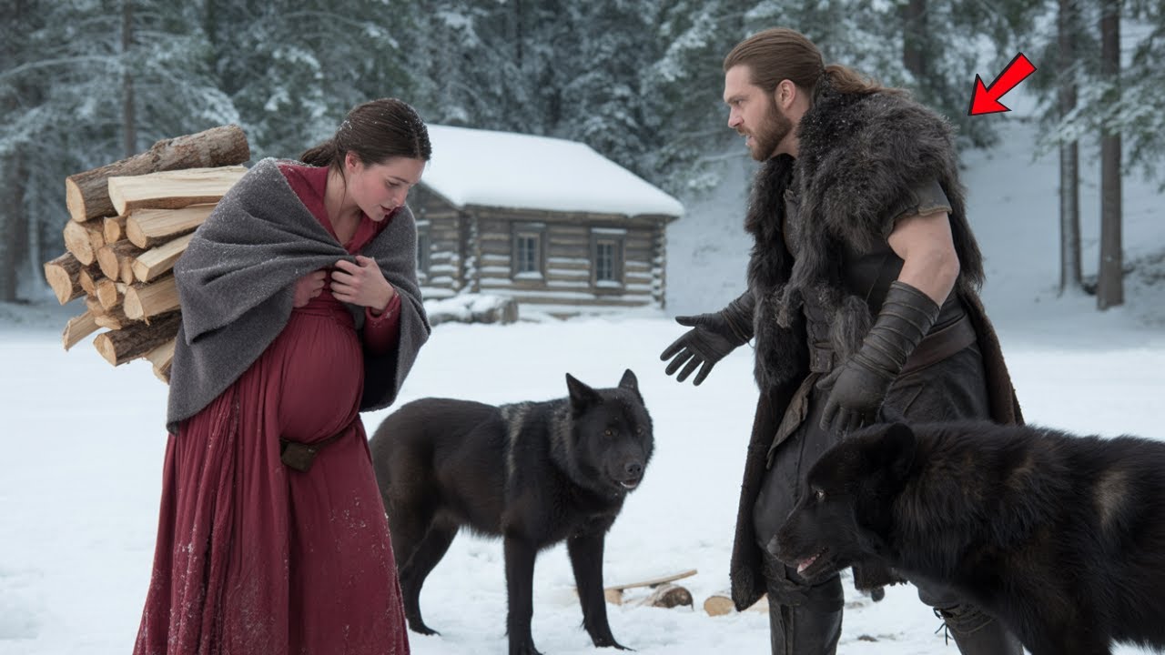 The Giant Lycan King Found a Pregnant Woman Struggling With Firewood— What He Did Next Melted Hearts