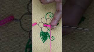 Rose Embroidery 🌿Bullion Knot Stitch