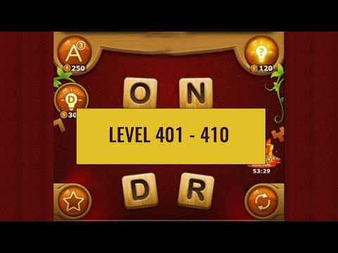 Word Connect level 401-410