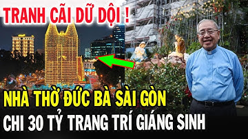 🔴Tin Mới! Bất Ngờ Nhà Thờ Đức Bà Sài Gòn Trang Trí 1000 Km Đèn Led Giáng Sinh - Xin Cầu Nguyện