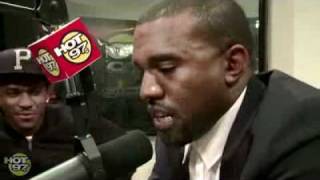 Video thumbnail of "Kanye West - Pusha T Hot 97 Freestyle Battle"