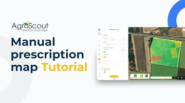 AgroScout Tutorial - Manual prescription map
