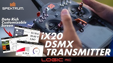 Spektrum iX20 20-Channel DSMX Transmitter