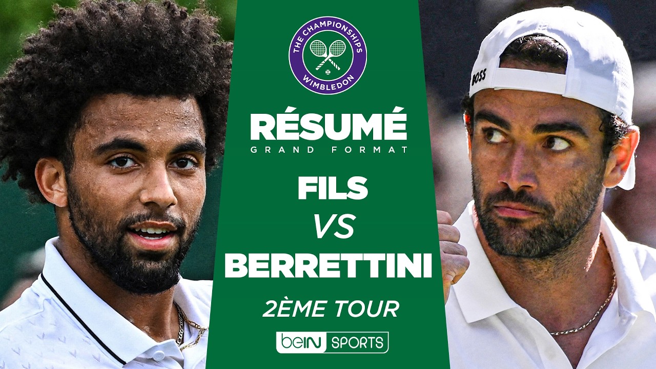 WIMBLEDON : Matteo BERRETTINI vs Arthur FILS | 2ème tour