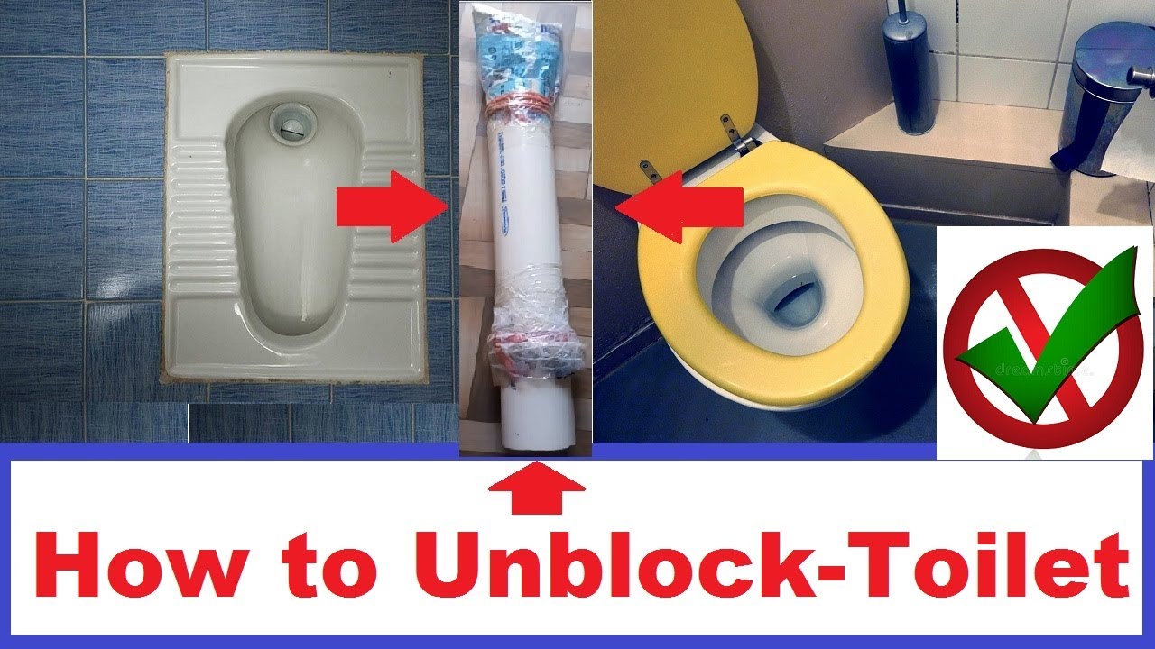 How To Unblock Toilet At Home Easy And Cheap Way Youtube