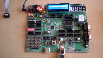 ARM7 - LPC 2148 - DEVLOPMENT KIT - UART-1 EXPERIMENT - WIZAARD