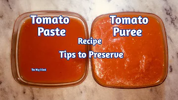 Jak vyrobit rajčatový protlak z rajčatového protlaku?
