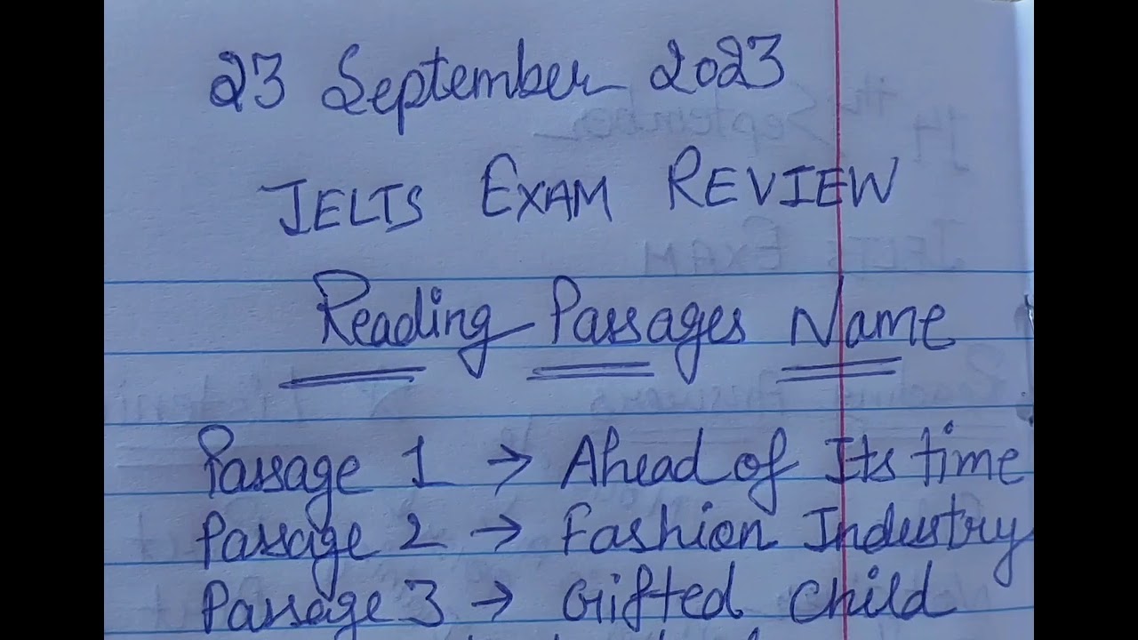 23 september 2023 ielts exam review listening and reading answers | evening slot | today ielts exam