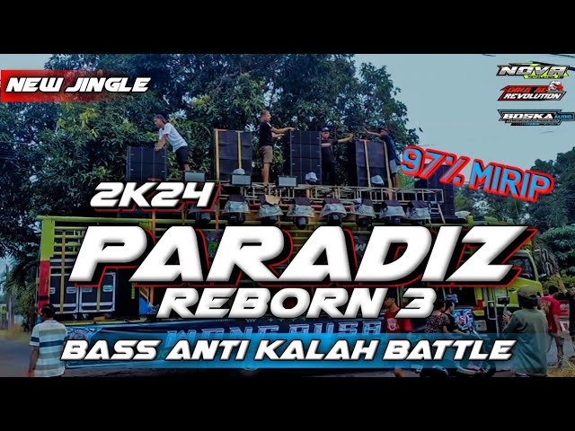 AMUNISI CEK SOUND - DJ PARADIZ REBORN 3 BASS BLEYER NEMBAK NEMBAK - YANG SERING DI PAKAI CEK SOUND class=