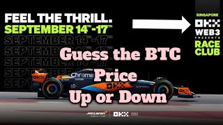 OKX Telegram Bot: Guess the BTC Up or Down in 5 seconds and Win the points screenshot 4