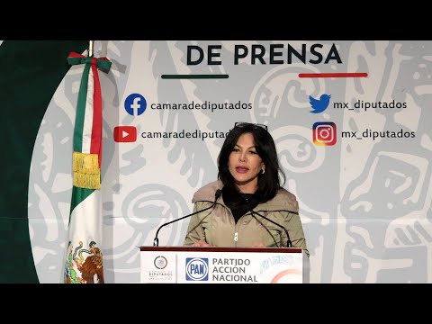 Conferencia de prensa | Dip. María Teresa Castell de Oro Palacios | PAN | 23/11/2023