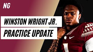 FSU Wide Receiver Winston Wright Jr. Making Progress