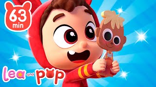 Pin Pon es un muñeco 👶 y más música para bebés - Canciones infantiles de Lea y Pop