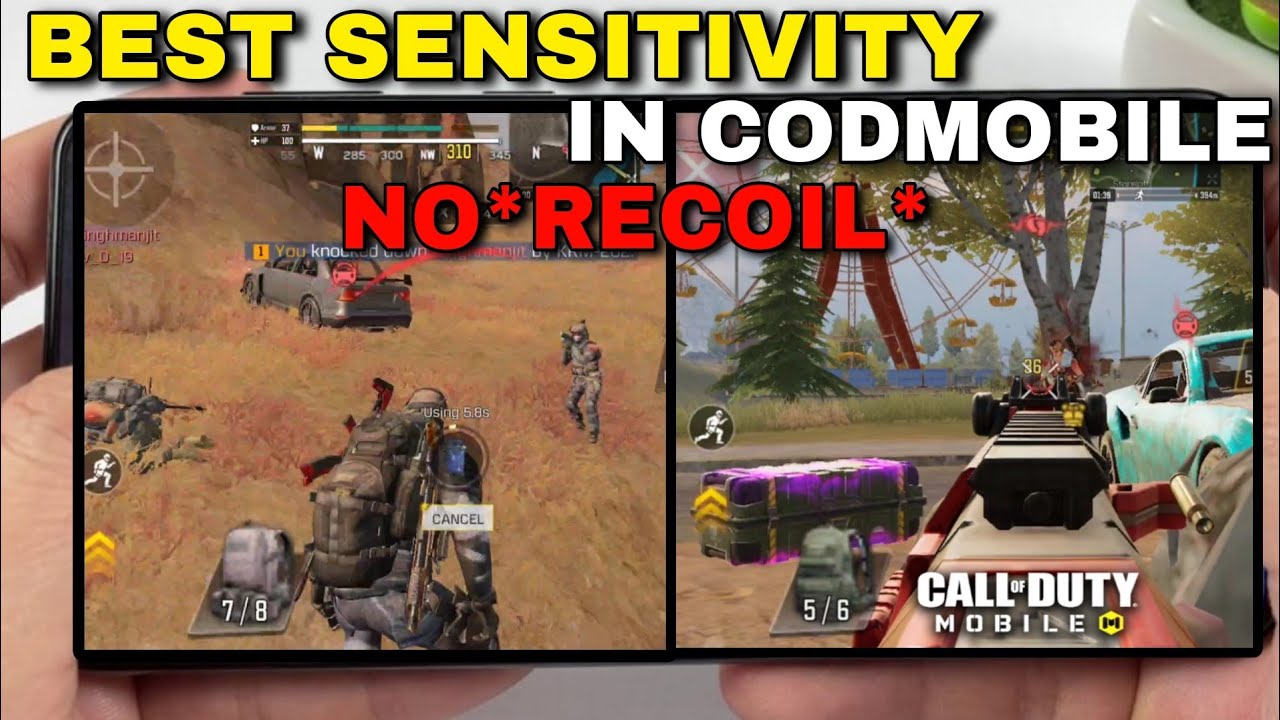 *No Recoil* Sensitivity Settings For Cod Mobile Battle Cod Mobile