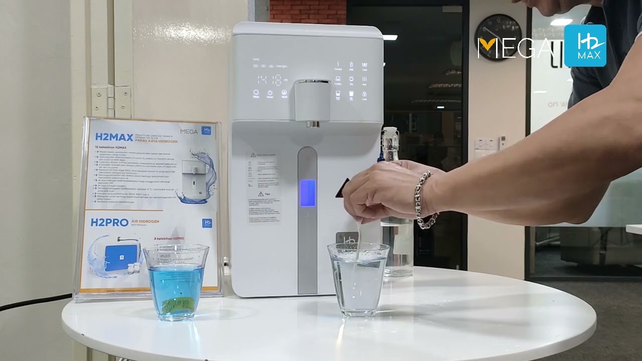 Segalanya Tentang Air: Demonstrasi kandungan nilai Hidrogen dalam H2Max