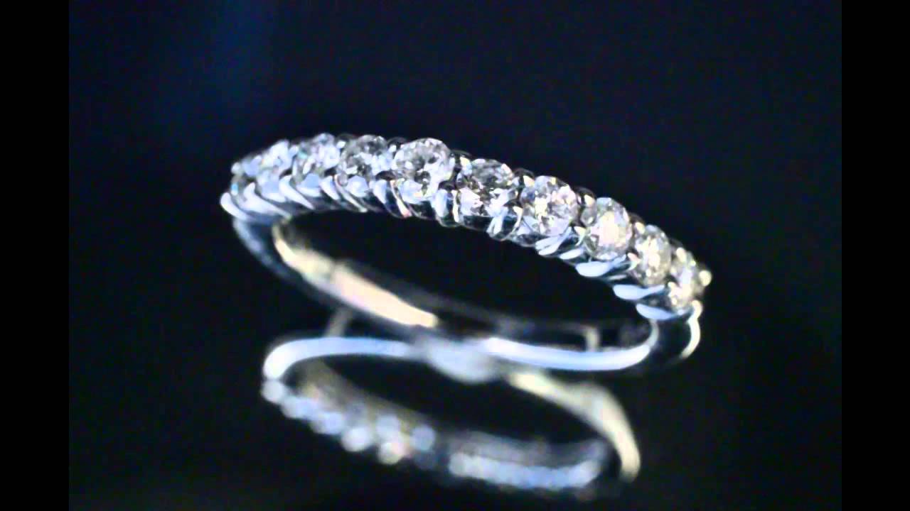プラチナ製 エタニティリング 10石合計 0.5ct （市販品の約2倍