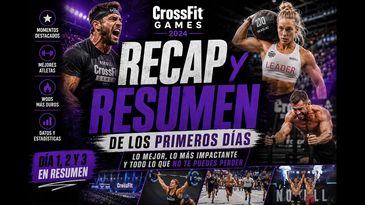 🔴 EN VIVO | Resumen / Recap CrossFit Games 2026 en Español | Black Mel Sports - masters final
