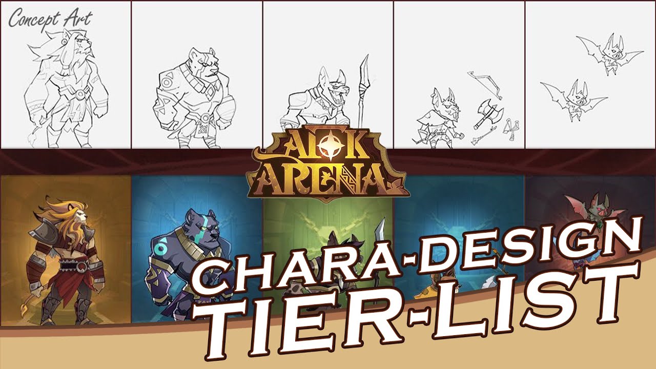 Tier list AFK Arena Heroes campaign. Afk arena tier