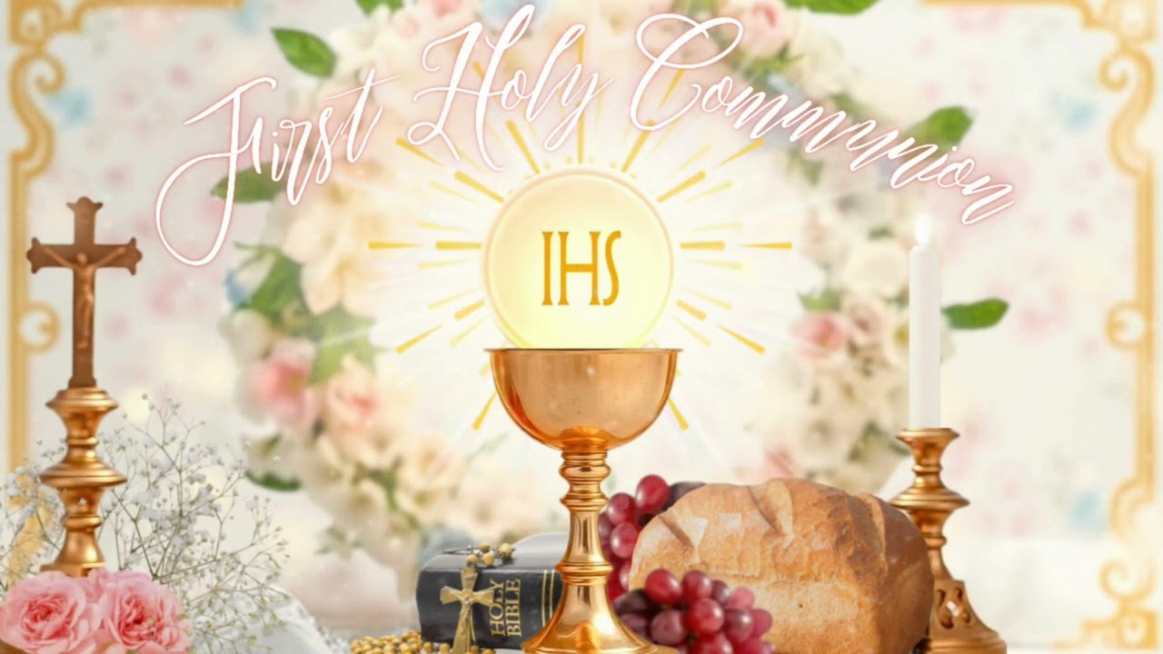Girl's First Holy Communion Ambience | 2 Hours Peaceful Piano Music | Catholic Sacrament Background