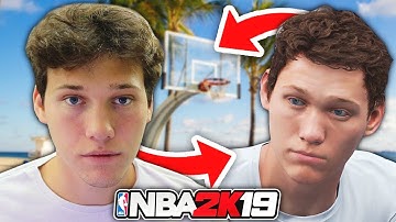 My OFFICIAL NBA 2K19 Face Scan - My Career #2