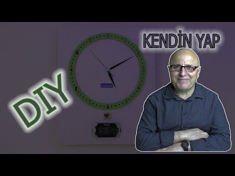 DEKOTA'DAN DUVAR SAATİ YAPALIM | Let's Do The Wall Clock