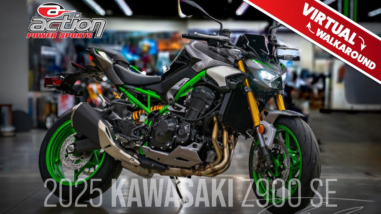 2025 Kawasaki Z900 SE | Virtual Walkaround - YouTube