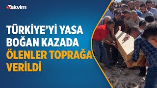 Türkiyeyi Yasa Boğan Mardindeki Kazada Ölen 20 Kişi Toprağa Verildi