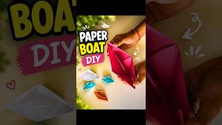 Easy Paper Boat ⛵ | Amazing Origami Boat Tutorial #shorts #art #diy #craft #boat