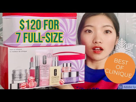 2021 BEST OF CLINIQUE UNBOXING. The best holiday set so far? I am impressed!