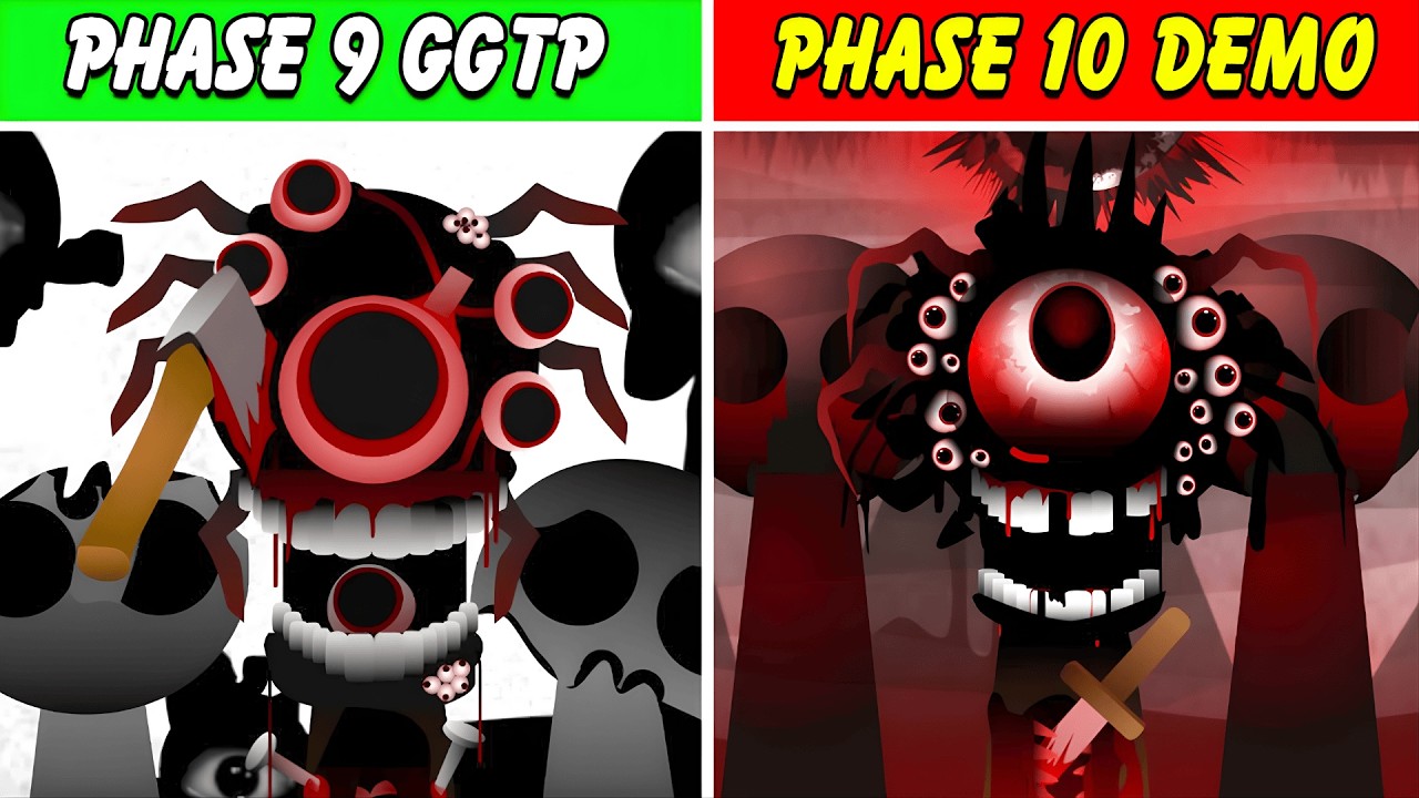 Incredibox Sprunki: Phase 9 GGTP Vs Phase 10 But Demo Version (Best Mod)