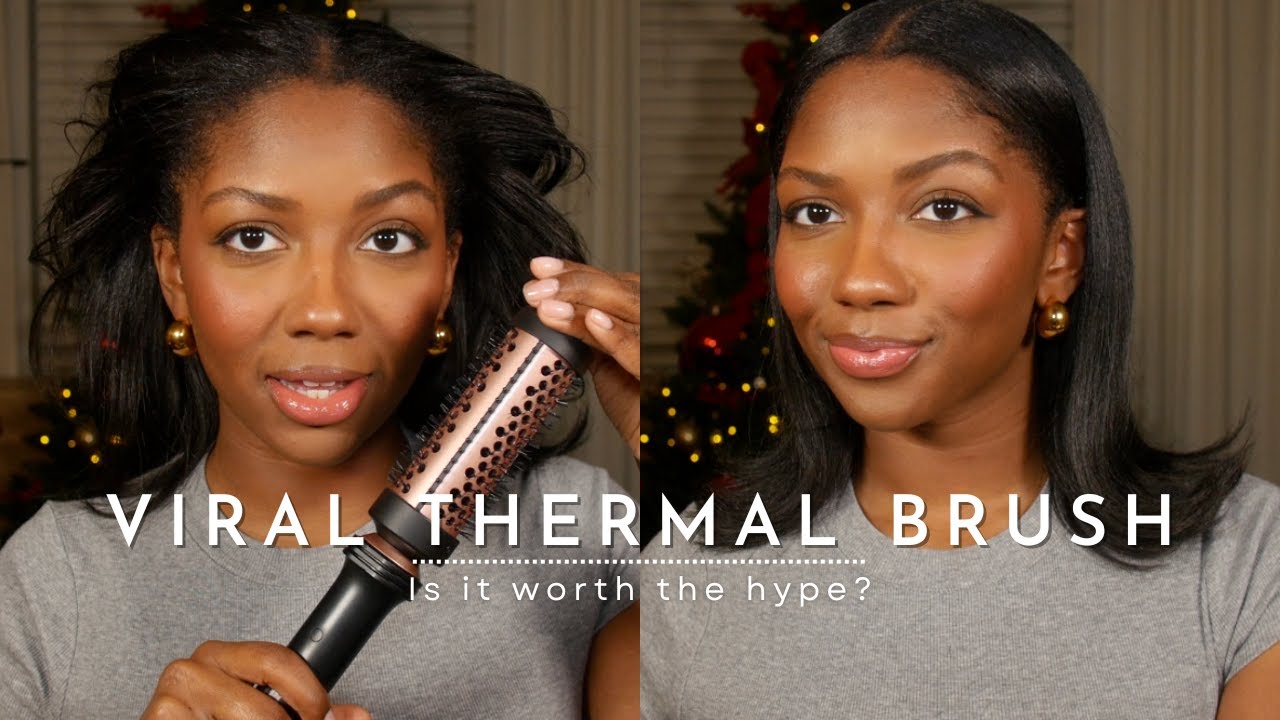 TikTok Thermal Brush Review & Tutorial Niara Alexis YouTube