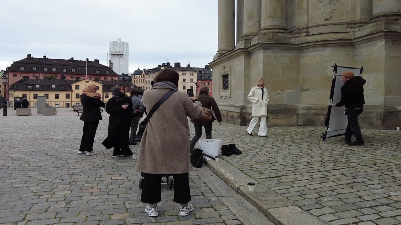 Stockholm. A walk from Medborgarplatsen to Riddarholmen and over to the Old Town.