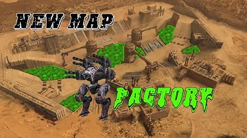 War Robots Test Server 5.8 NEW Factory Map 🔥(SLUDGE CAN KILL YOU!) 🔥Atomizer re balance