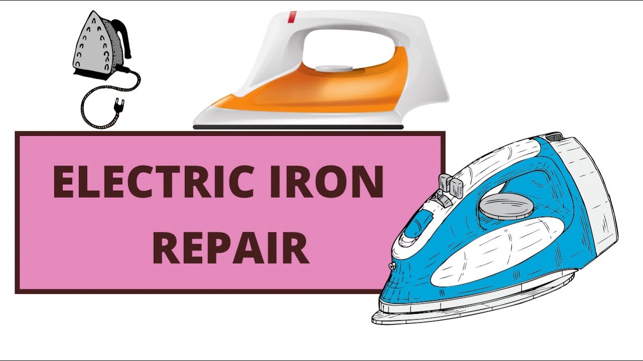 How to repair electric iron no heat no power lights indicator thermal
