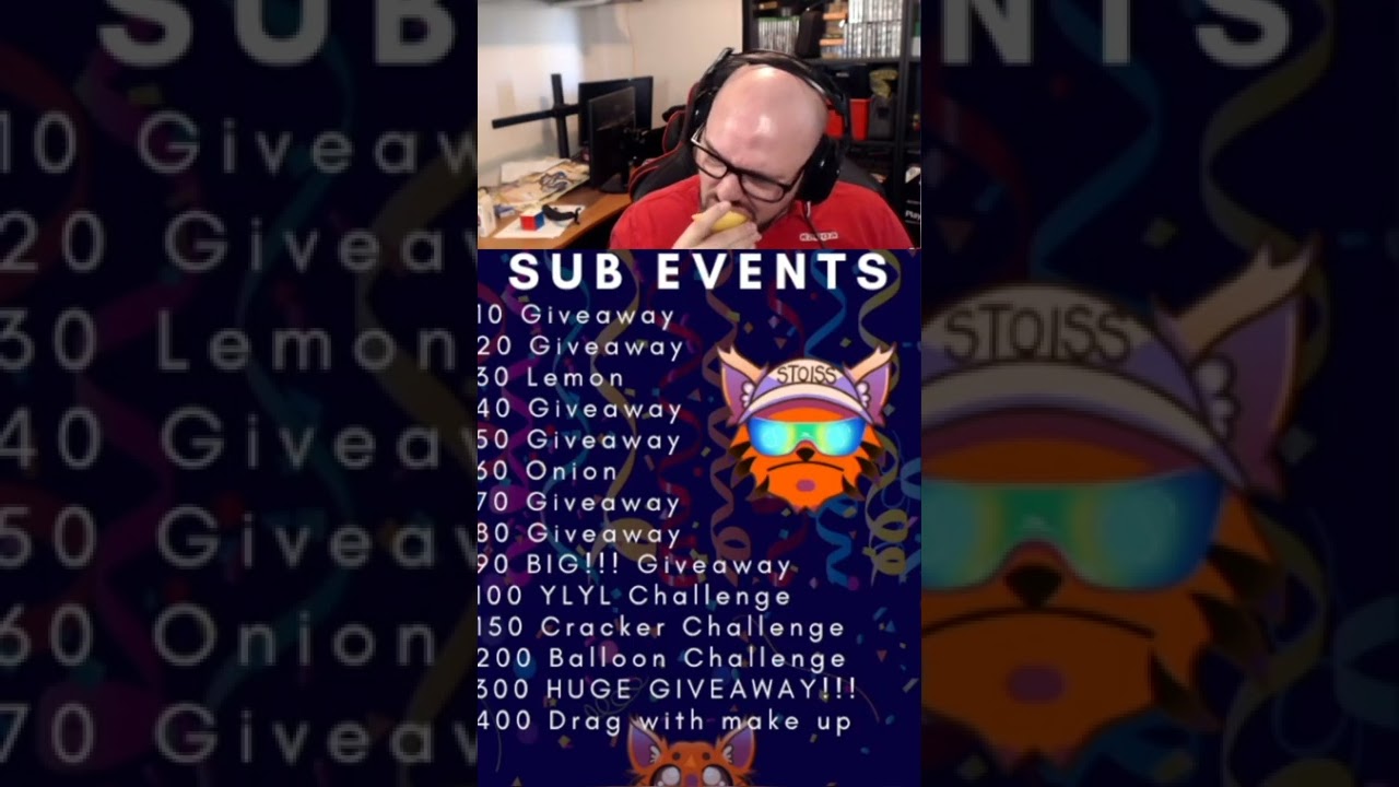 Stoiss LOVES lemons! Sub challenges gone sour!