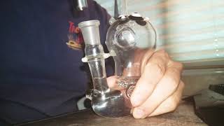 Stainless steel Grasshopper through water