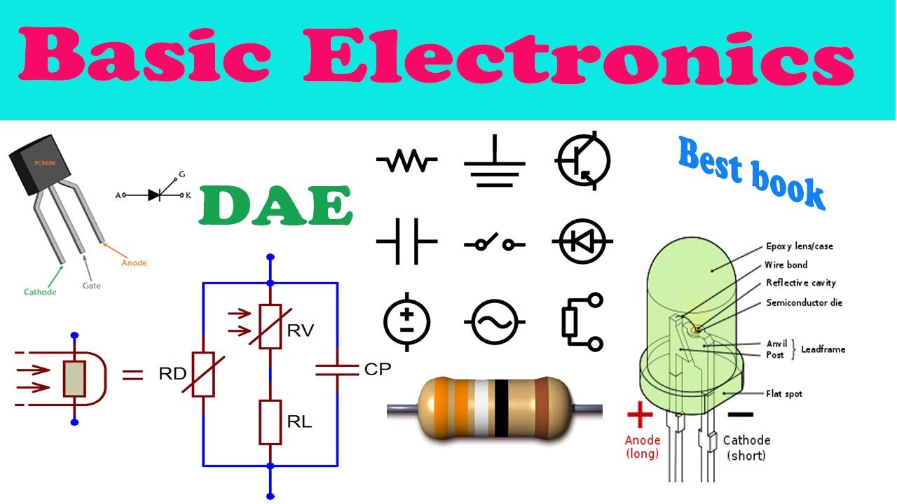 Urdu basic electronics Book best book for all dae Electrical student