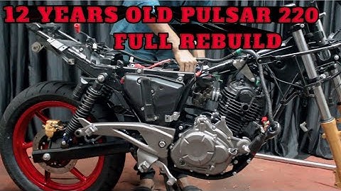 "Complete Pulsar 220 Rebuild: Restoring Performance & Looks"?