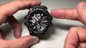 Casio G-Shock: Set the Time (GSG-100-1A8)