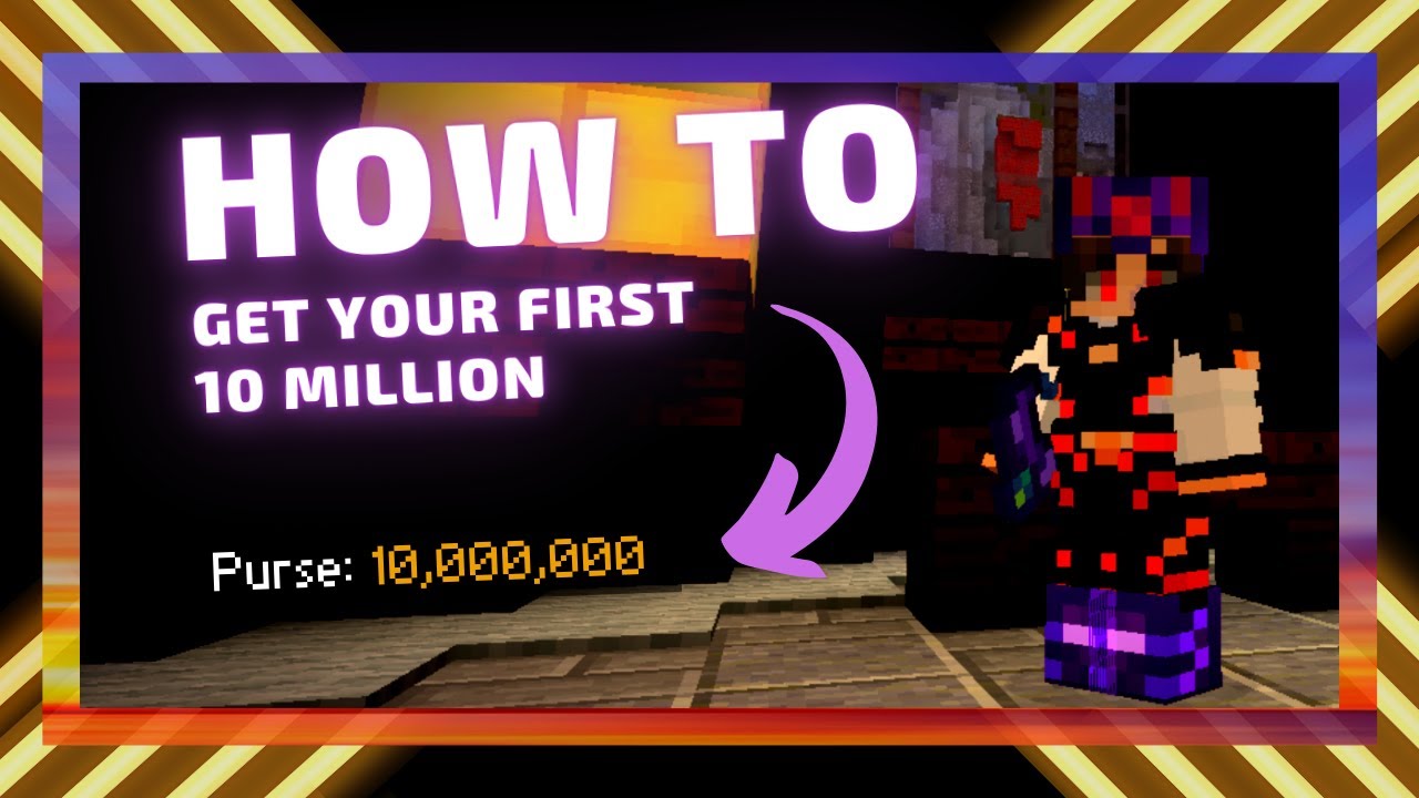 How To Make Your First 10 Million In Hypixel Skyblock - YouTube
